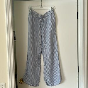 Women’s H&M Drawstring Linen Blend comfy Pant